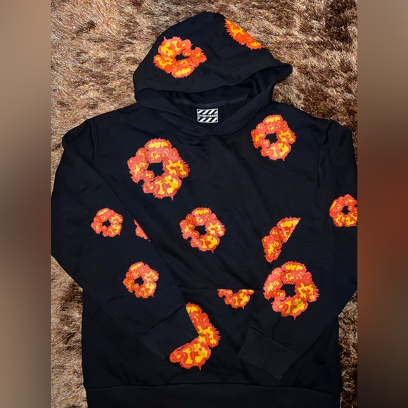 Denim tears X offset hoodie